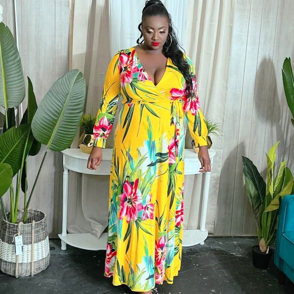 Maxi Dress (Plus size)